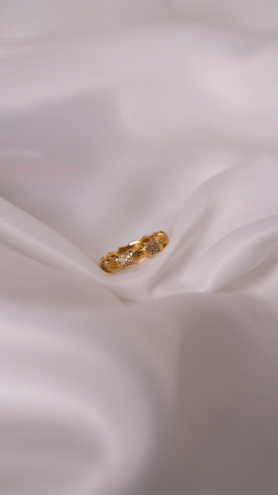 semi pave ring